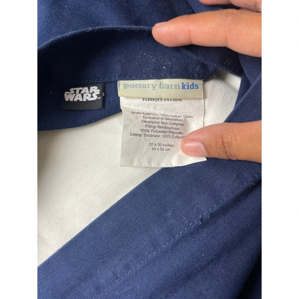 Pottery barn kids Star Wars bb-8 decorative sham with pillow
